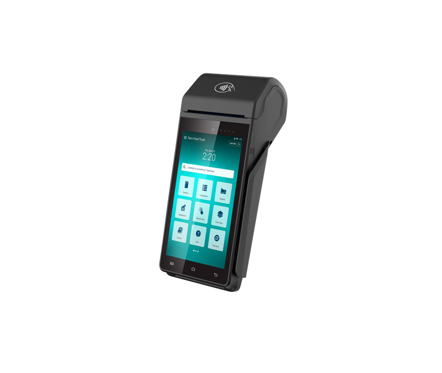 Smart Terminal โ handheld POS with built-in printer